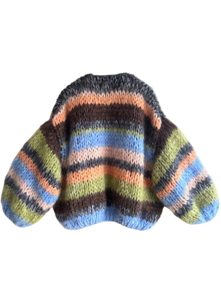 lichtblauw vest kort